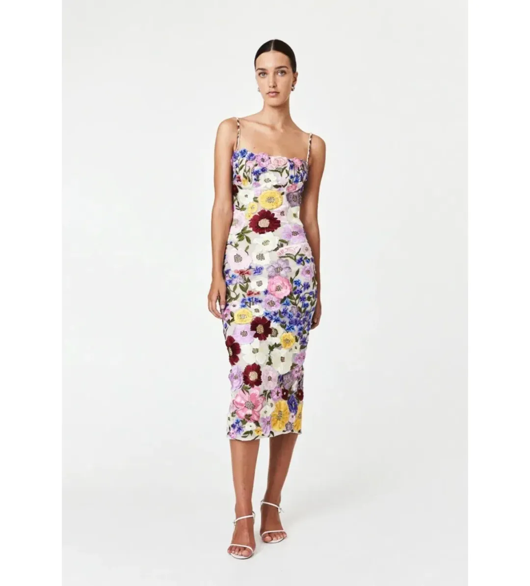 Rachel Gilbert Nya Mini Dress Floral Size 3/AU12 for rent on The Volte - main image