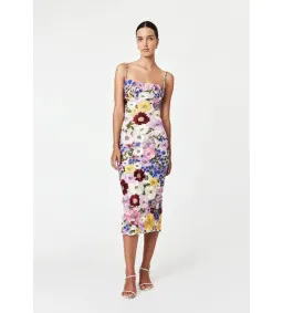 Rachel Gilbert Nya Mini Dress Floral Size 3/AU12 for rent on The Volte - image 1