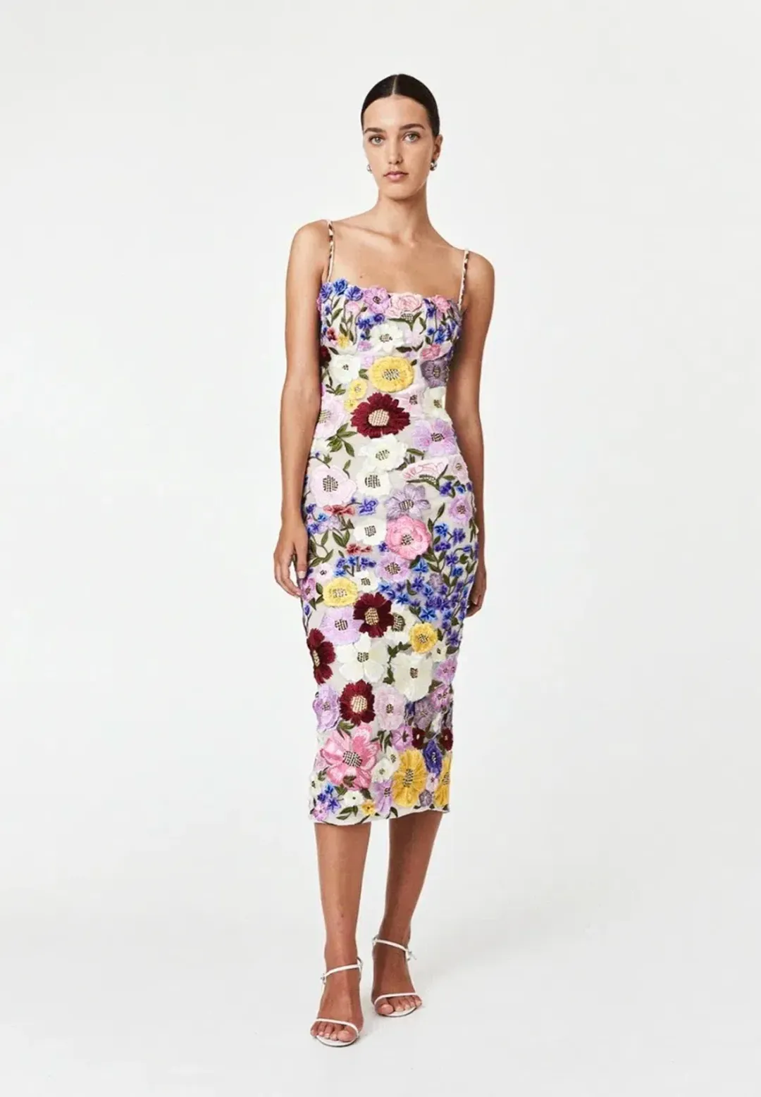 Rachel Gilbert Nya Dress Floral 3/AU12 for rent on The Volte - main image