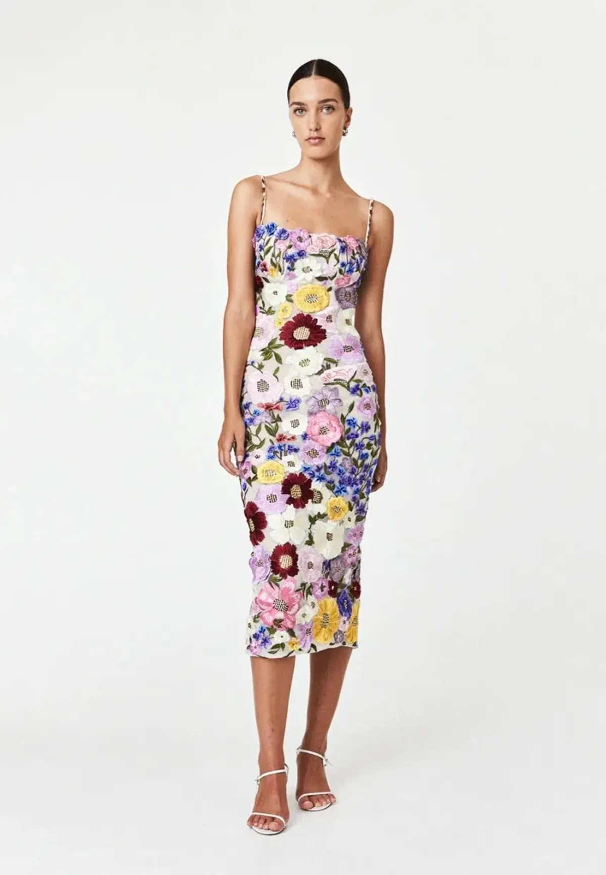Rachel Gilbert Nya Dress Floral 3/AU12 for rent on The Volte - main image