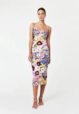 Rachel Gilbert Nya Dress Floral 3/AU12 for rent on The Volte - image 1