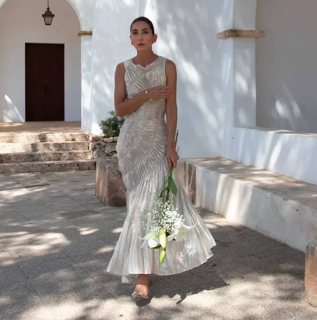 Georgia Hardinge Fossil Dress Size 10 - Image 1