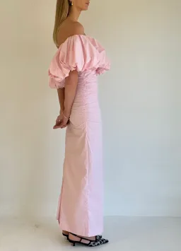 By Nicola Maya Maxi Dress In Powder Pink / Size 8 for rent on The Volte - image 4