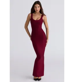 House of CB Bandage Maxi Dress in Ruby Size M/AU10 for rent on The Volte - image 2
