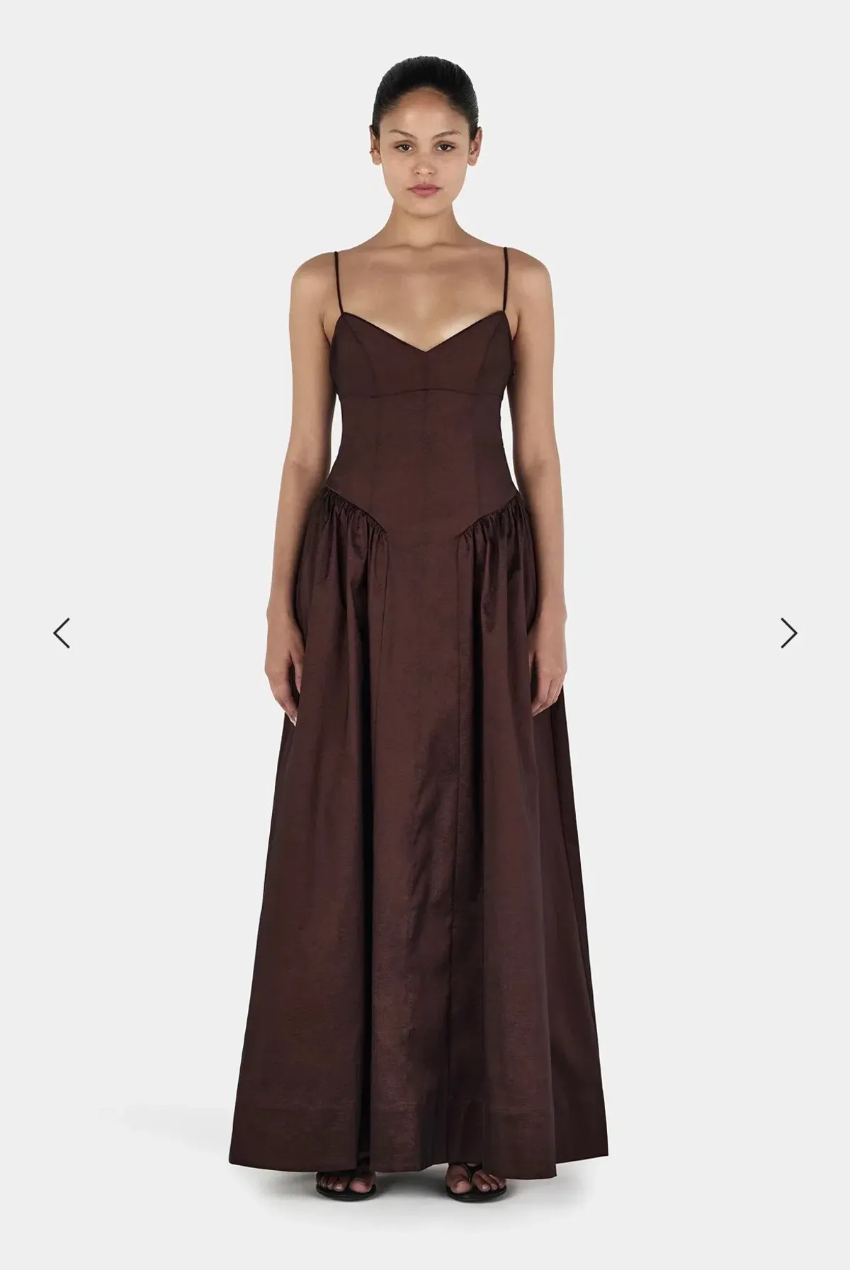 Hansen & Gretel Bellini Gown Chocolate XXS - Image 2