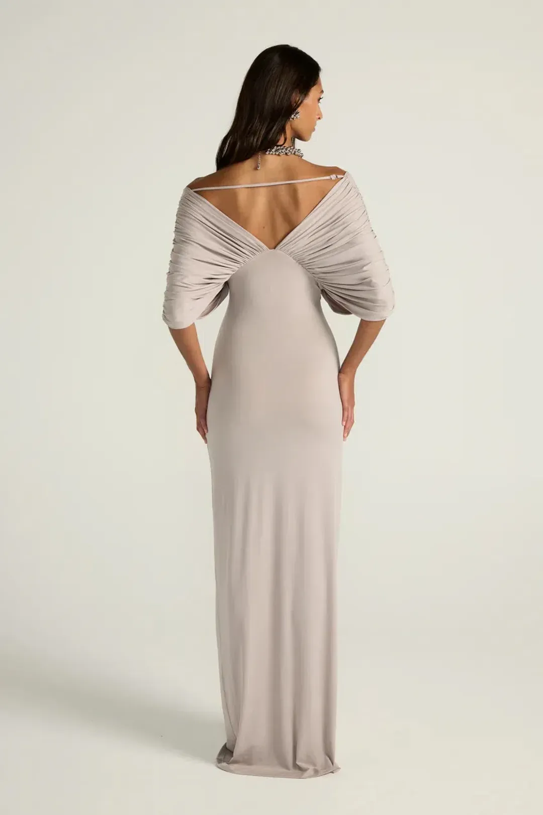 ANCE GRIA NEVE DRESS GREY SIZE 8 (S) for rent on The Volte - main image