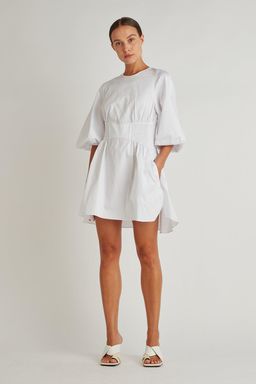 Camilla and Mark Willis Mini Dress White Size 10 for rent on The Volte - image 1