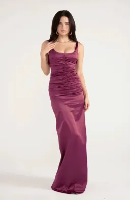 ancegria Atlein Gown, Plum, Maxi, Size 8 for rent on The Volte - image 1