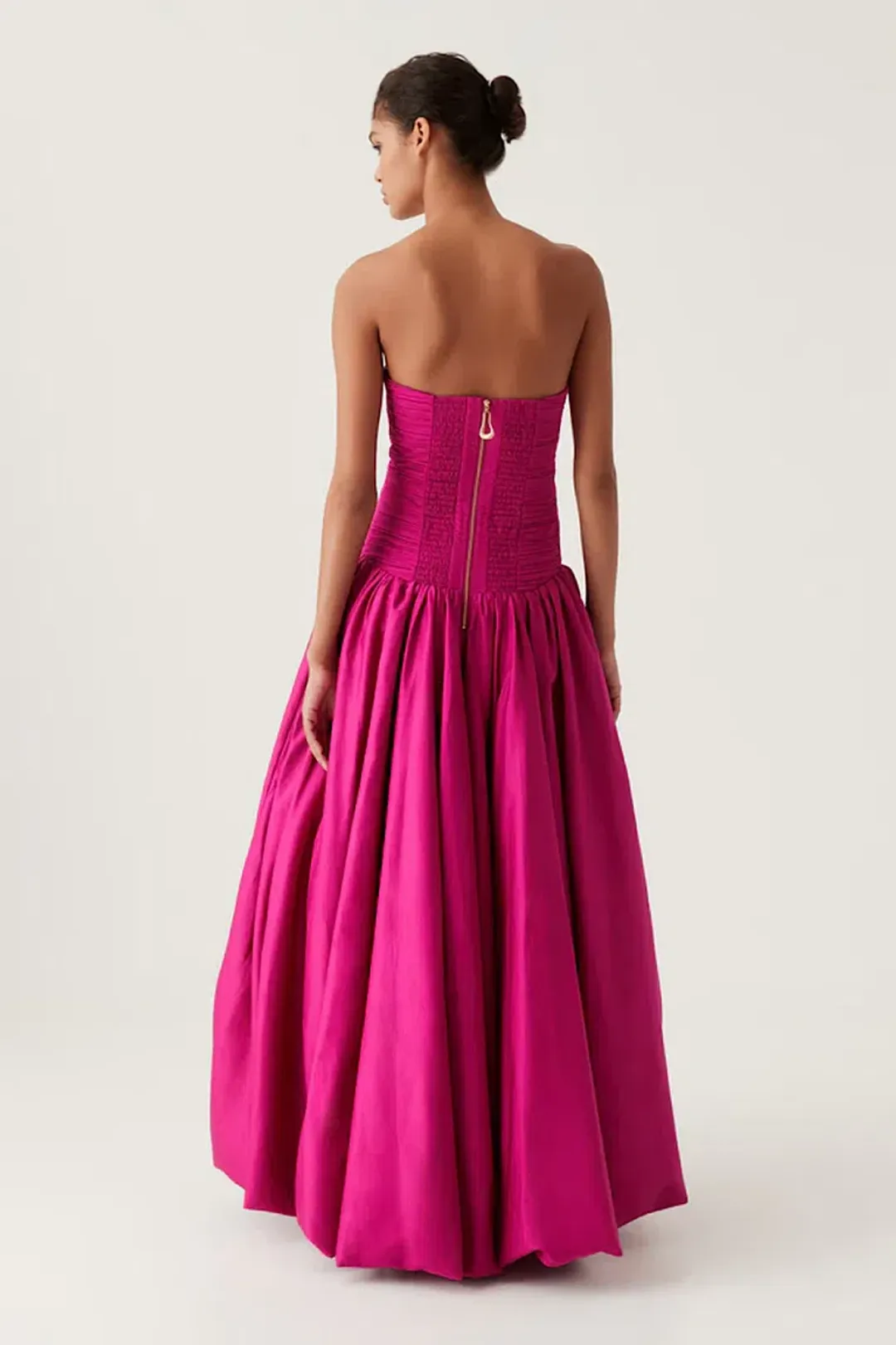 AJE Violette Bubble Hem Maxi Dress for rent on The Volte - main image