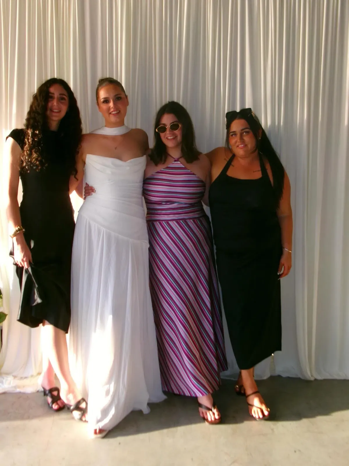 WITH HARPER LU - HALTER MAXI DRESS | VIOLET STRIPE | XL - Image 7