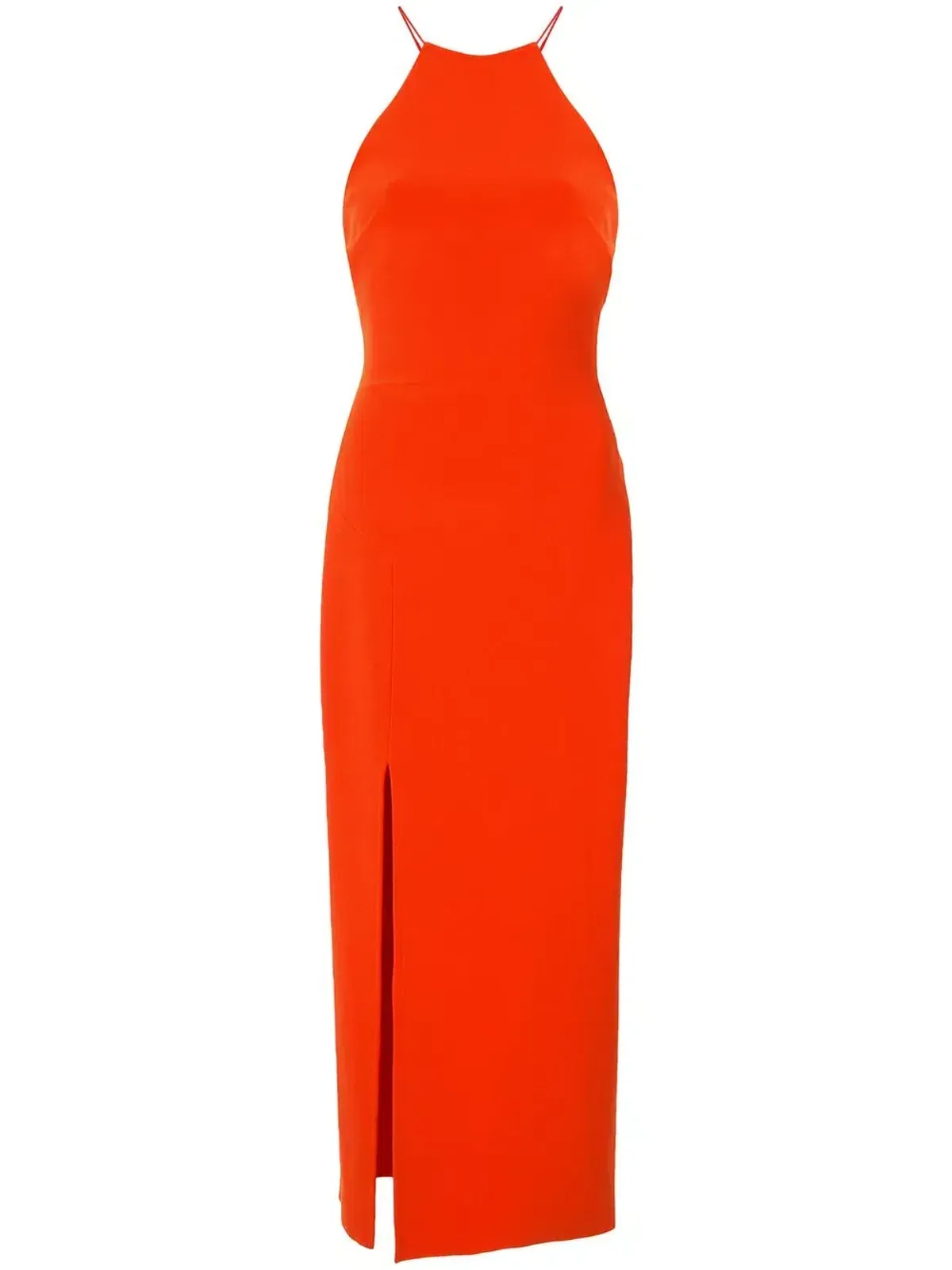 Bec & Bridge Candy Midi Dress in Chili | Size 8 for rent on The Volte - main image