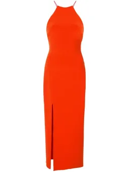 Bec & Bridge Candy Midi Dress in Chili | Size 8 for rent on The Volte - image 1