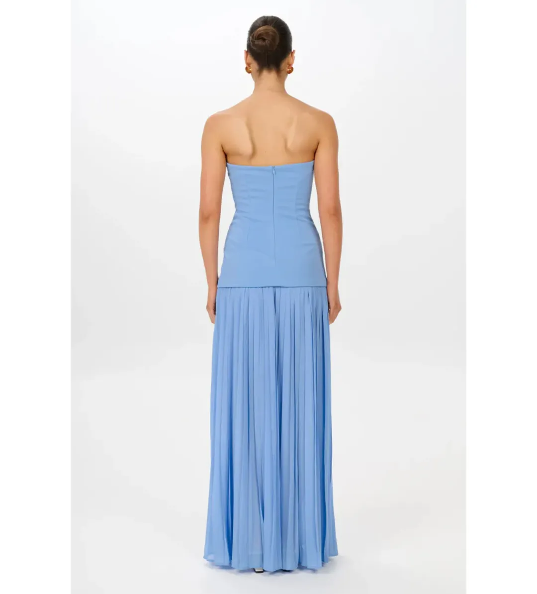 She Is Olla Nicolette Dress in Cornflower Size L/AU12 for rent on The Volte - main image