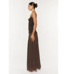 She Is Olla Nicolette Dress in Espresso Size S/AU8 for rent on The Volte - image 2