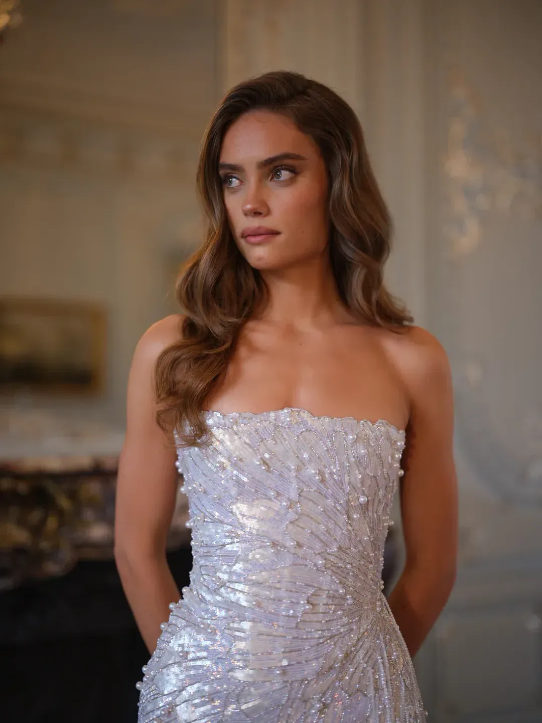 Rosie Etienne Seraphine Bridal Mini Dress in UK8/US4 for rent on The Volte - main image