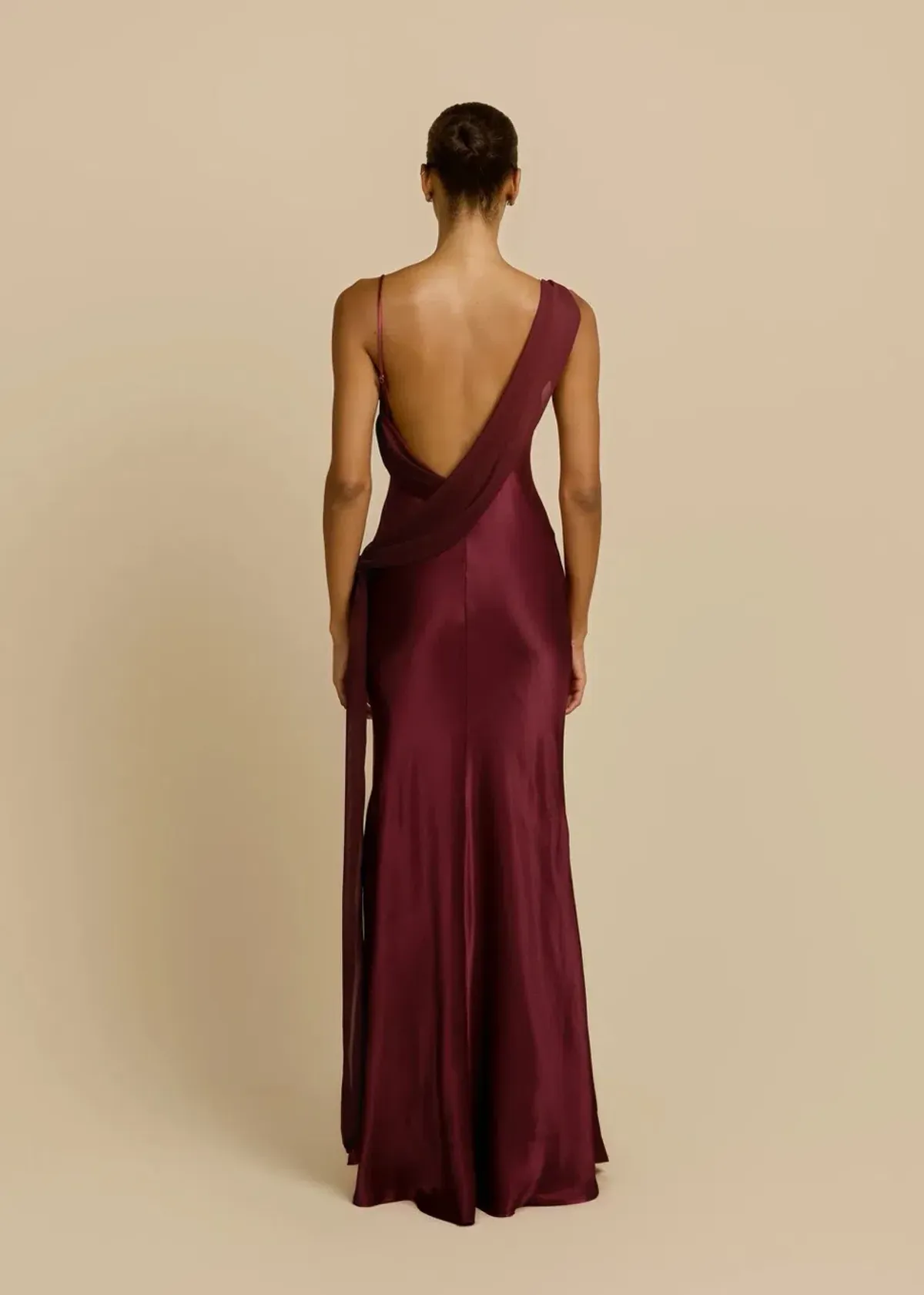 ARCINA ORI HELENA DRESS PLUM SIZE 10 (M) - Image 6