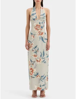SIR Roisin Halter Midi Dress Size 0 / AU 6 for rent on The Volte - image 1