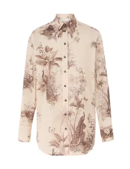 ZIMMERMANN WAVERLEY BIAS MIDI SKIRT & BUTTON UP SHIRT for rent on The Volte - image 4