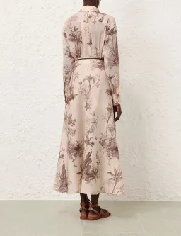 ZIMMERMANN WAVERLEY BIAS MIDI SKIRT & BUTTON UP SHIRT for rent on The Volte - image 2