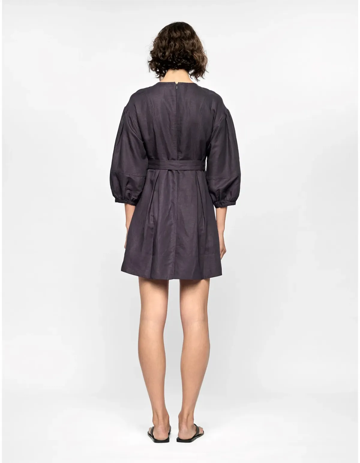 Staple The Label Rhea Mini Dress Navy Size 10 - Image 4