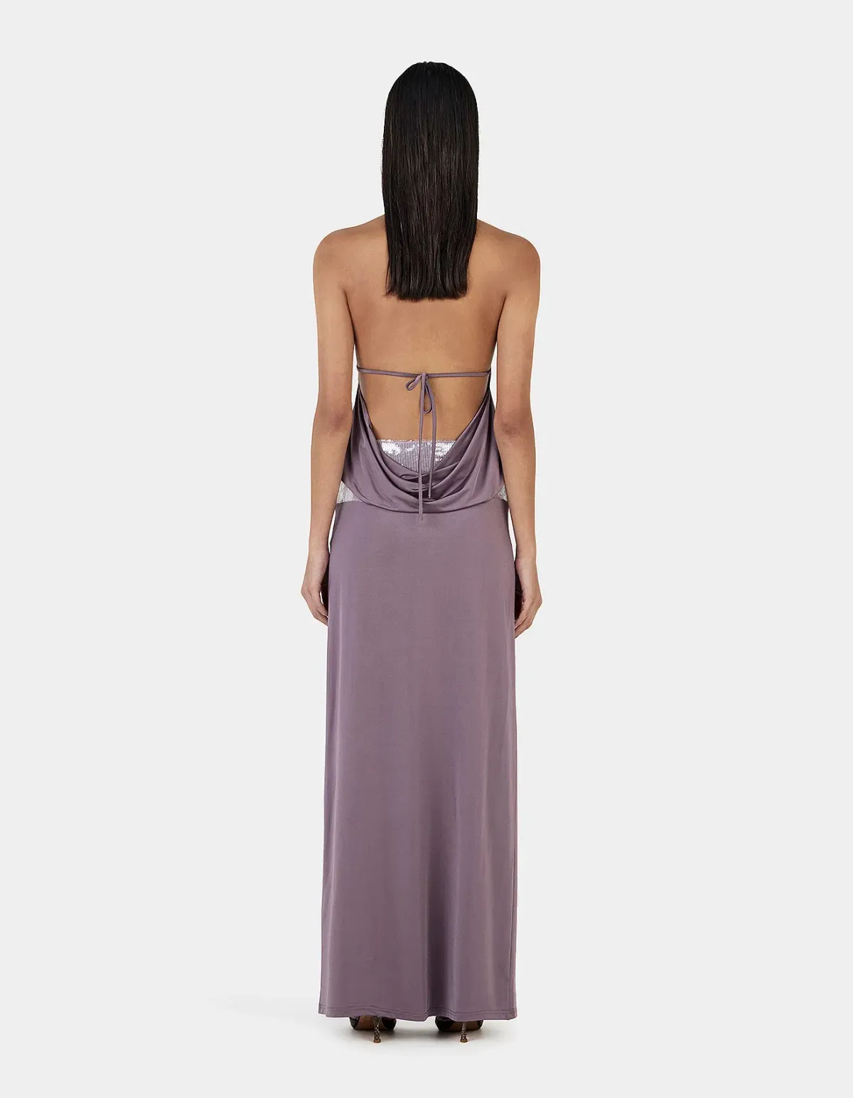 Ownley Aubergine Kyra Top & Francesca Skirt set size S - Image 2