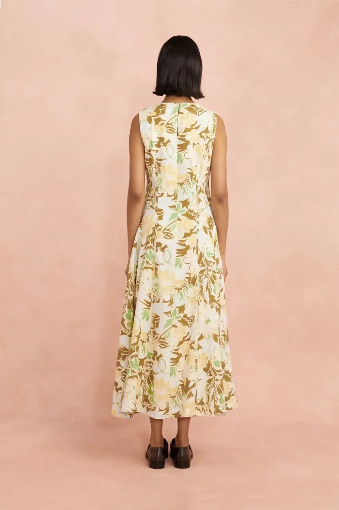 Lovaan Pollyanna Dress Hilary Print Size 14 for rent on The Volte - main image