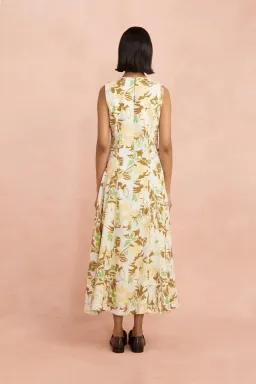 Lovaan Pollyanna Dress Hilary Print Size 14 for rent on The Volte - image 4