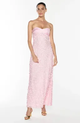 ENCHANTMENT BALCONETTE DRESS | PETAL PINK - SIZE 6 for rent on The Volte - image 1