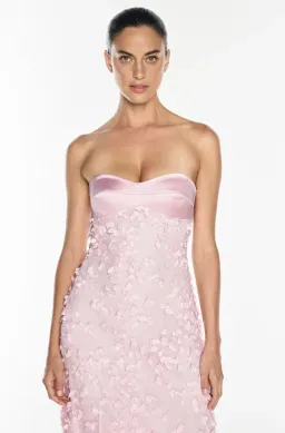 ENCHANTMENT BALCONETTE DRESS | PETAL PINK - SIZE 6 for rent on The Volte - image 2
