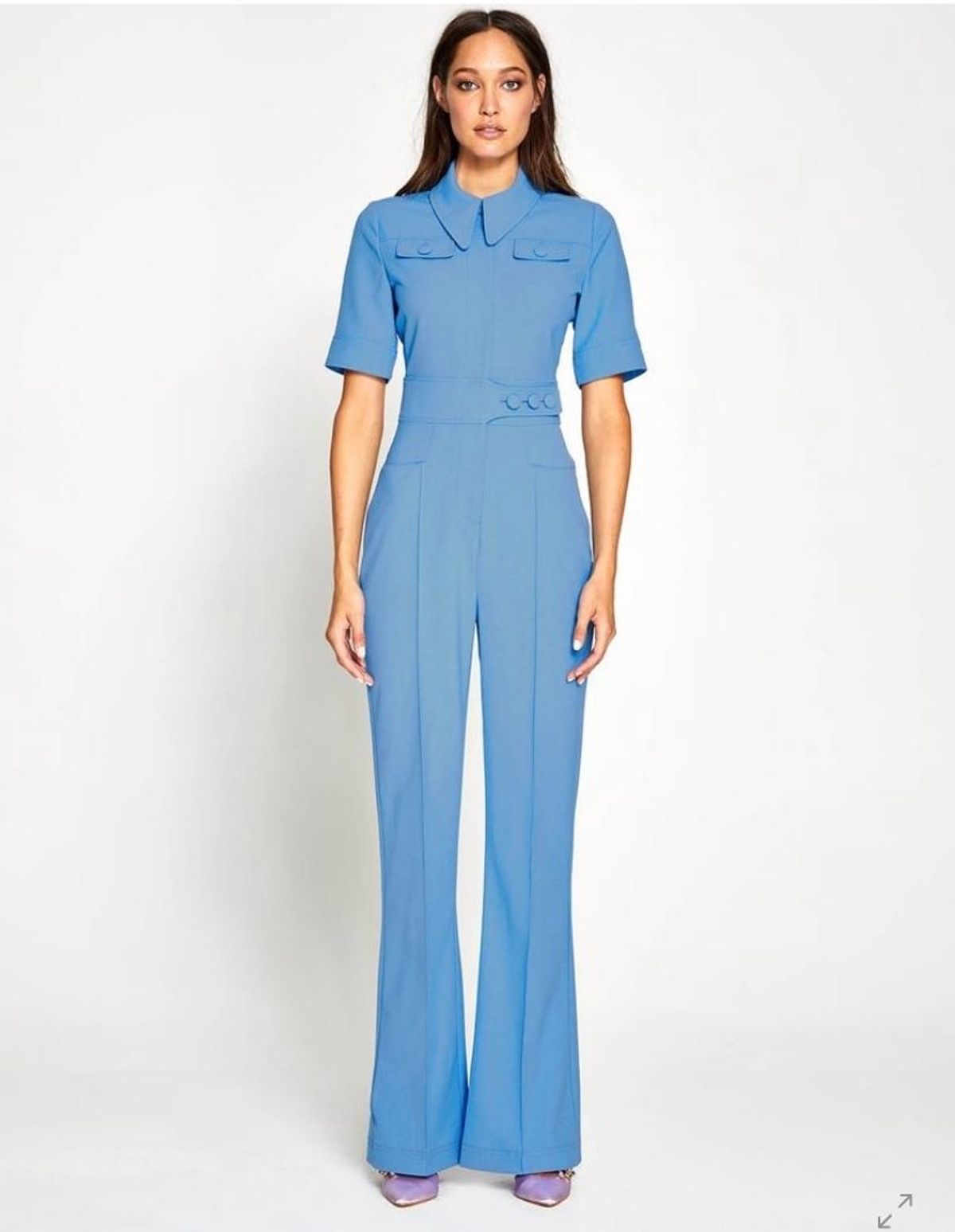 Alice McCall Little Journey Jumpsuit in curulean size 8 - Image 3