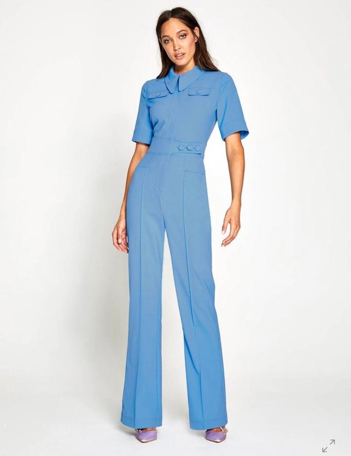 Alice McCall Little Journey Jumpsuit in curulean size 8 - Image 4