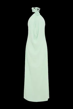 Meshki Rosalia Cowl Neck Maxi Dress Sage for rent on The Volte - image 3