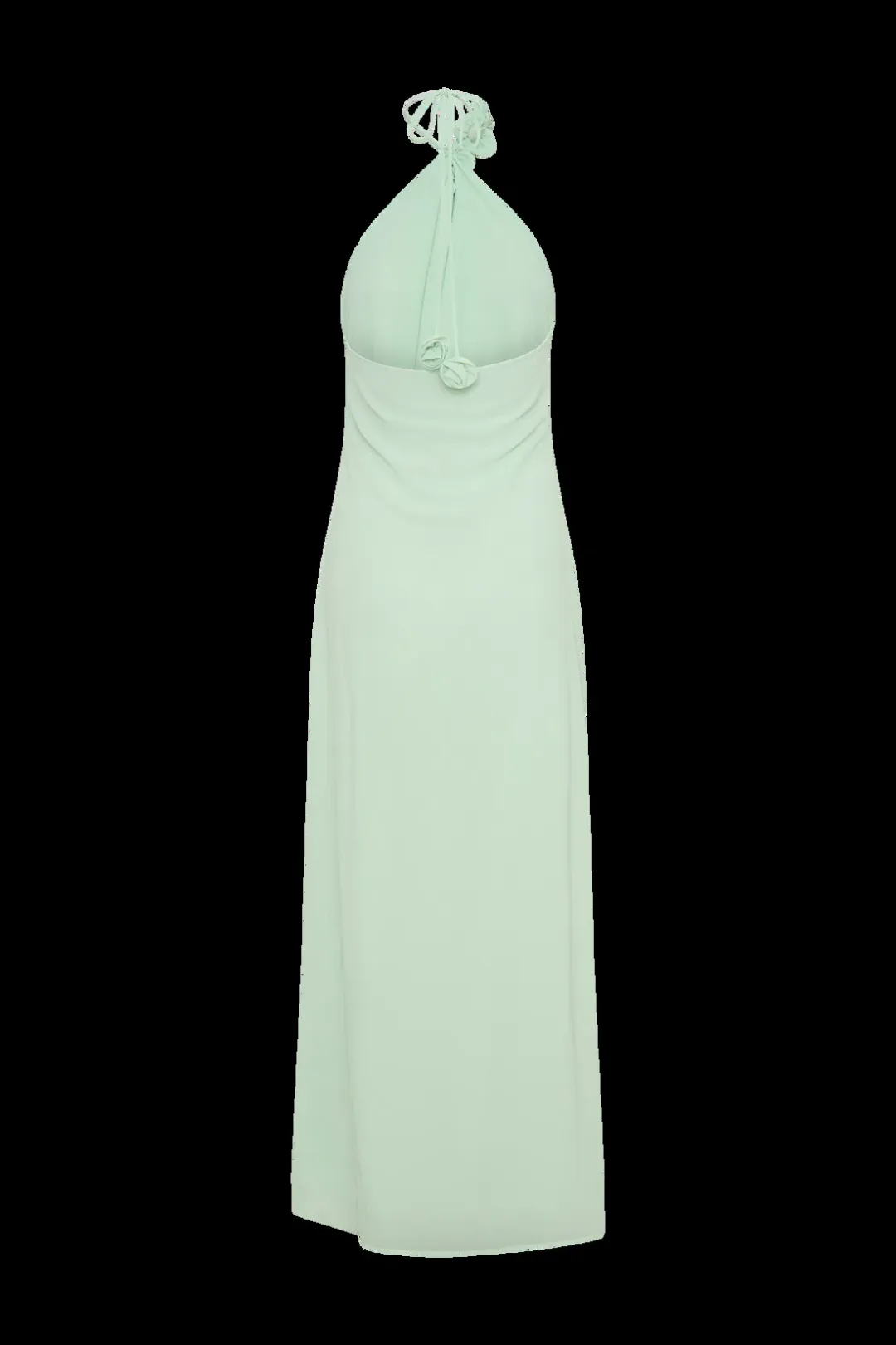 Meshki Rosalia Cowl Neck Maxi Dress Sage for rent on The Volte - main image