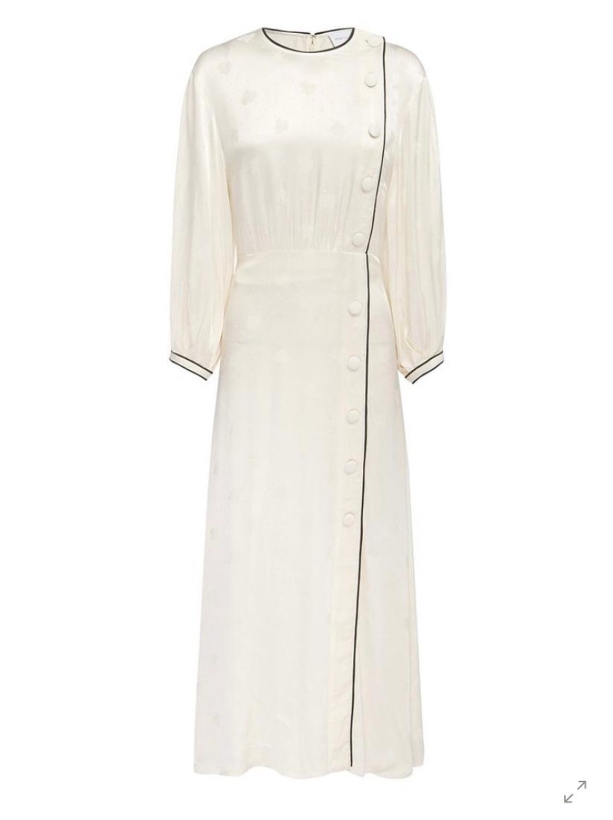 Alice McCall Hotel Lobby Midi Dress, cream in size 6 - Image 4