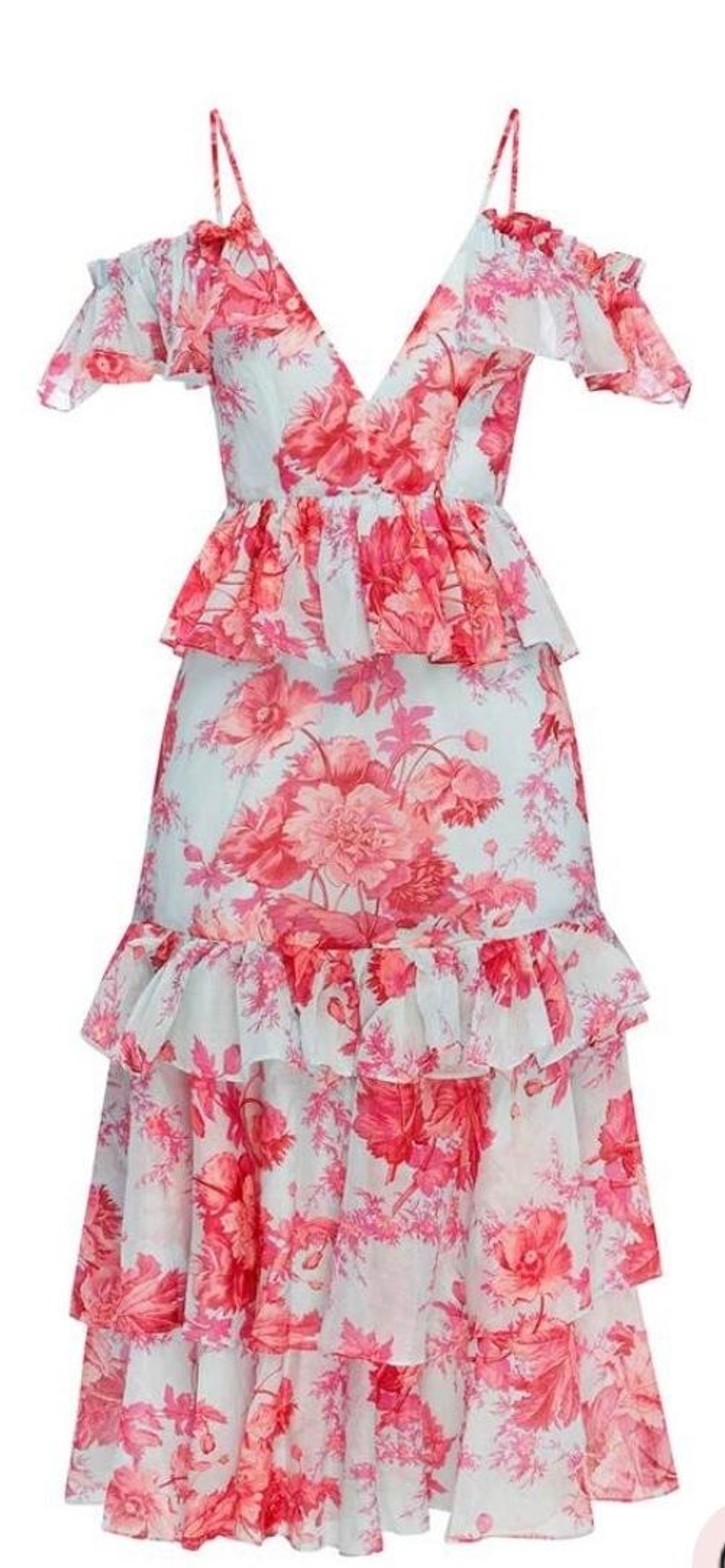 Alice McCall Flamingo Midi Dress in Spearmint in Size 6. - Image 5