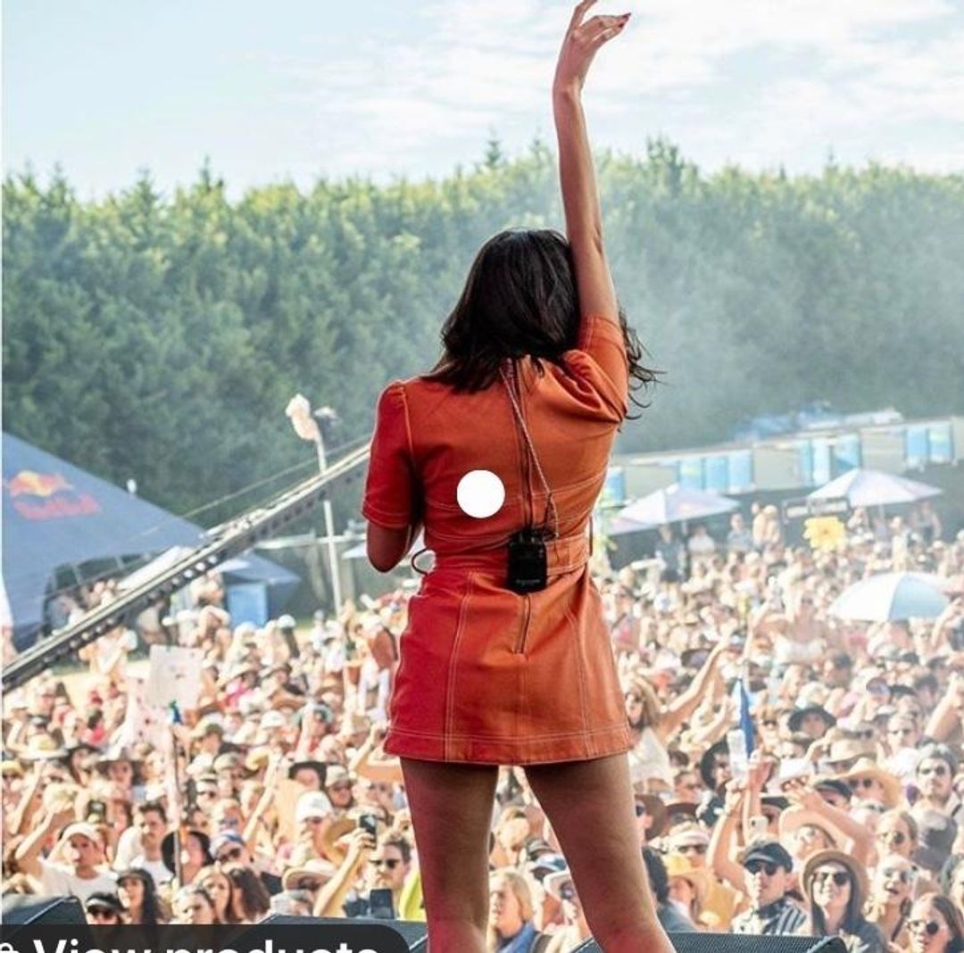 Alice McCall Incantations Dress in Terracotta in Size 6 for rent on The Volte - main image