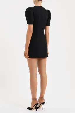 Rebecca Vallance Livia Mini Dress in Black Size 12 for rent on The Volte - image 3