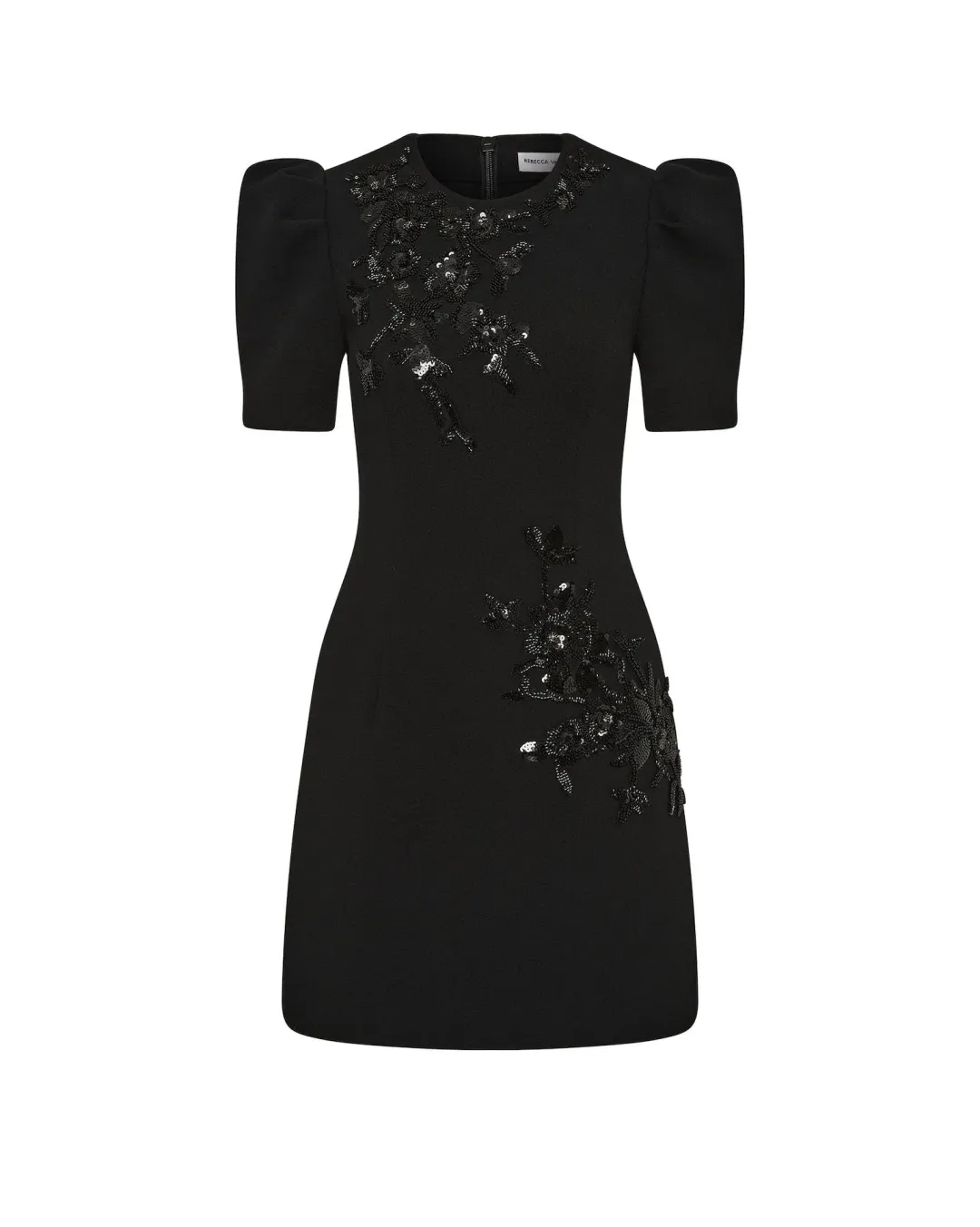 Rebecca Vallance Livia Mini Dress in Black Size 12 for rent on The Volte - main image