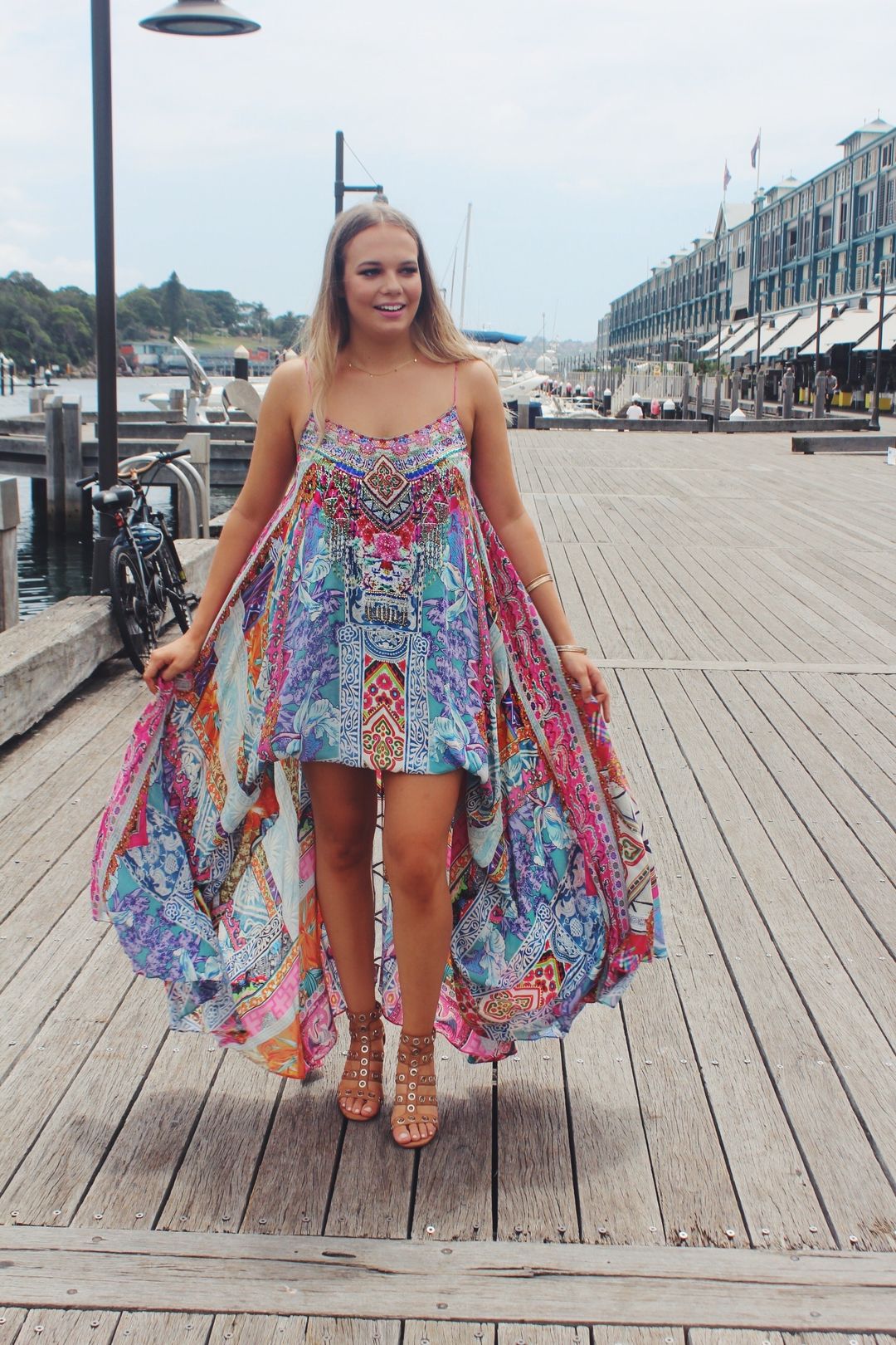 Camilla Sunday Best Full Hem Dress Size 12 for rent on The Volte - main image