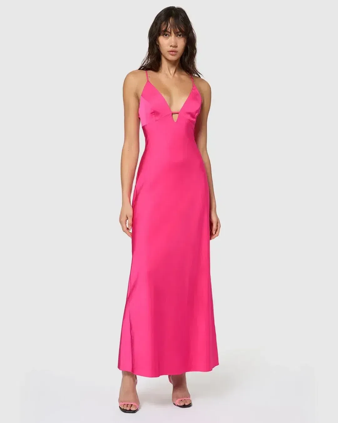 Manning Cartell Time to Shine Slip Dress in pink size 12 for rent on The Volte - main image