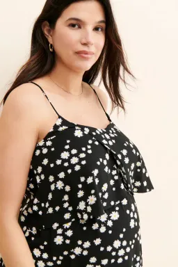 Maternity Daisy Nursing Slip Dress for rent on The Volte - image 3