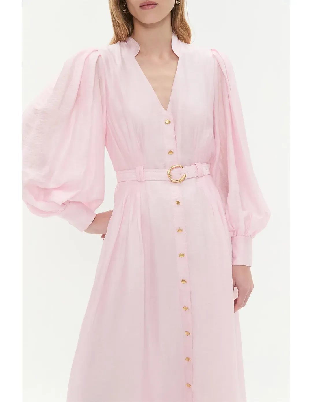 Aje Pastel Pink Dress Size 10 AU for rent on The Volte - main image