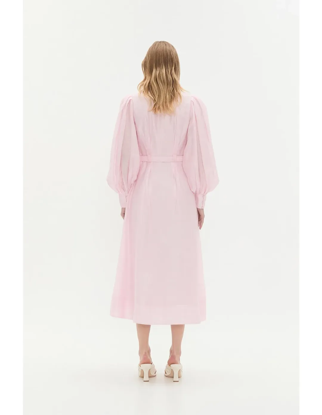 Aje Pastel Pink Dress Size 10 AU for rent on The Volte - main image