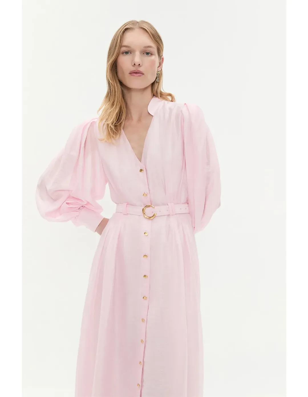 Aje Pastel Pink Dress Size 10 AU for rent on The Volte - main image