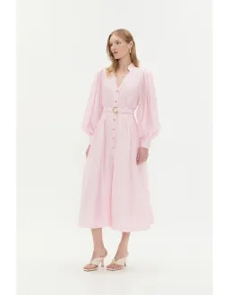 Aje Pastel Pink Dress Size 10 AU for rent on The Volte - image 3