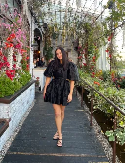 Aje Relic Beaded Dress Black Size 12 for rent on The Volte - image 6