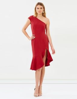 Keepsake The Label Mirrors Dress Red Size 8 for rent on The Volte - image 1