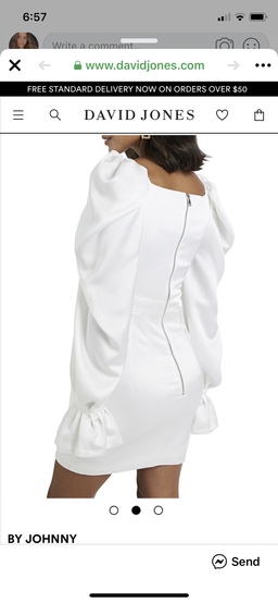 By Johny Snow Tuck Dress for rent on The Volte - image 3