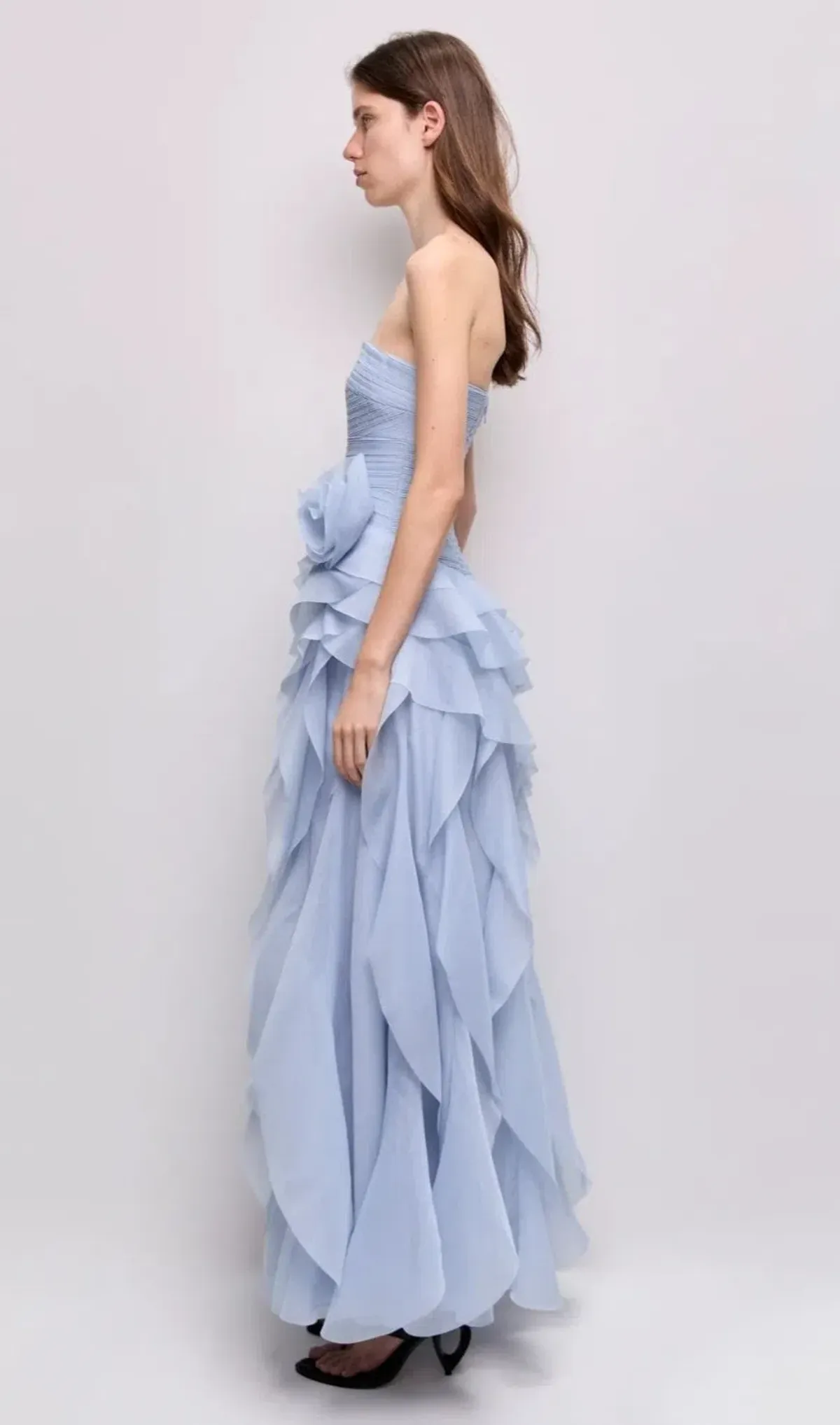 Aje Canyon Gown - Blue - Size 6 - Image 2