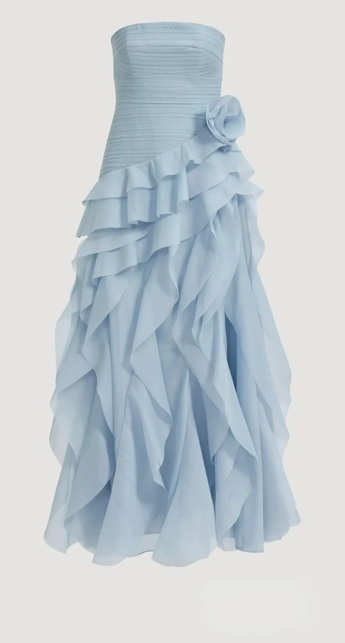 Aje Canyon Gown - Blue - Size 6 - Image 1